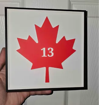 Maple Leaf "13" Lightbox