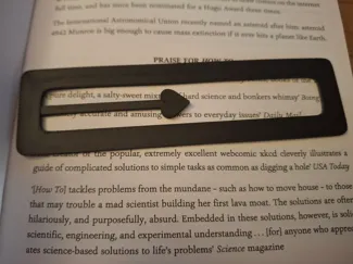 Heart-Pointer Bookmark