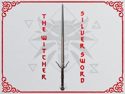 Silver sword of Geralt of Rivia, The Witcher