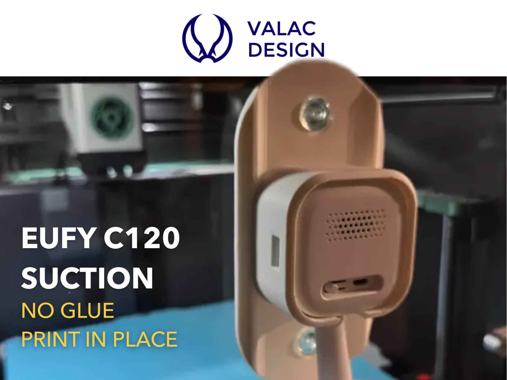 Eufy C120 Window Suction Mount (SUPPORTS STAND)