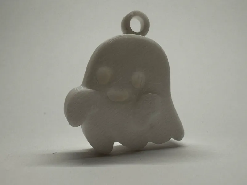Halloween ghost keychain