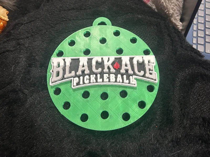 black ace pickleball hype chain