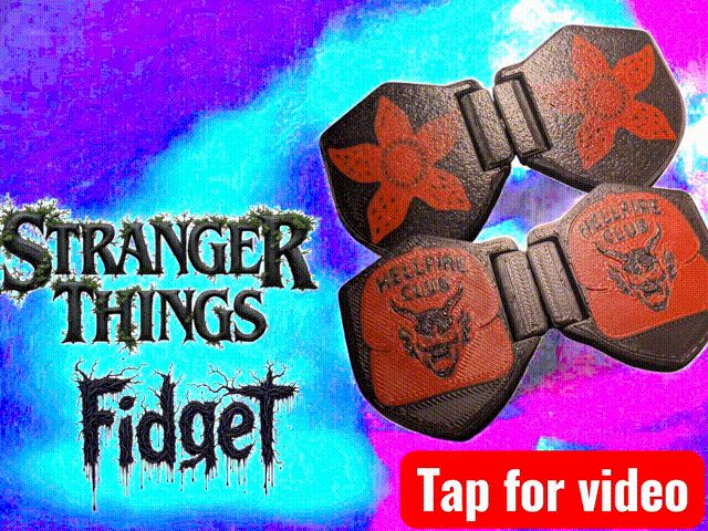 Stranger Things Slip and Slide fidget