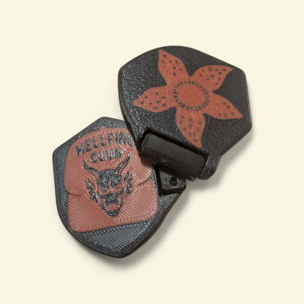 Stranger Things Fidget Rings Juguete fidget deslizante de Stranger Things - Modelo de impresión 3D ...