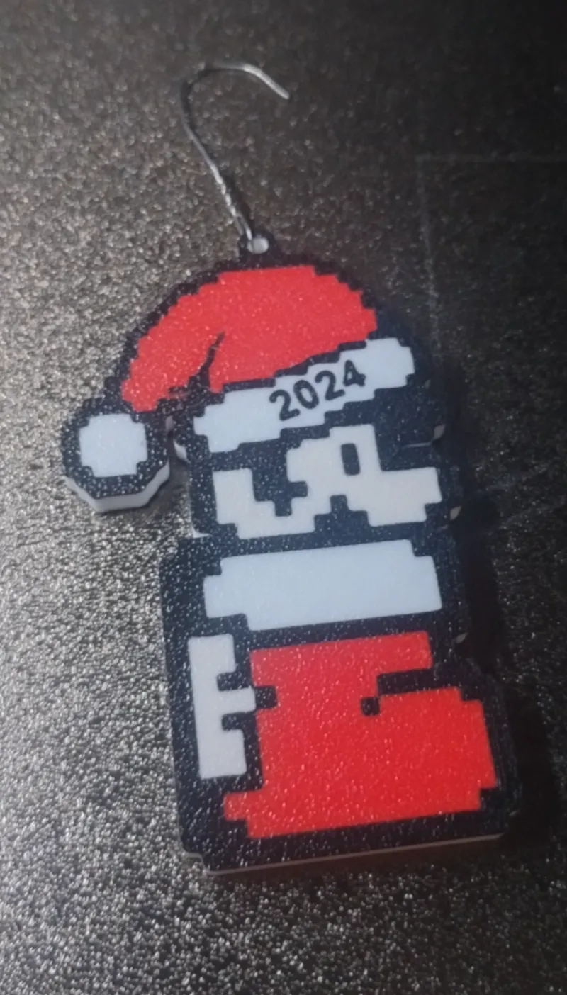 Mario Christmas Boot Ornament