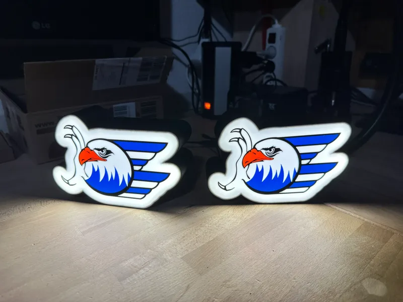 Lightbox eagle Mannheim