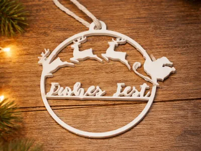 Merry Christmas Pendant