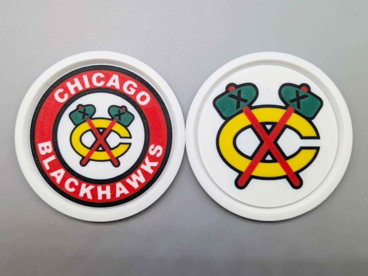 Miniatura 34 do modelo 3D Stackable Coasters - All 32 NHL Teams
