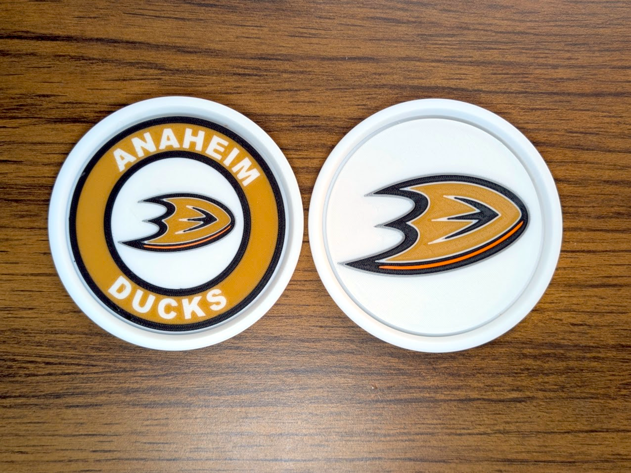 Miniatura 1 do modelo 3D Stackable Coasters - All 32 NHL Teams