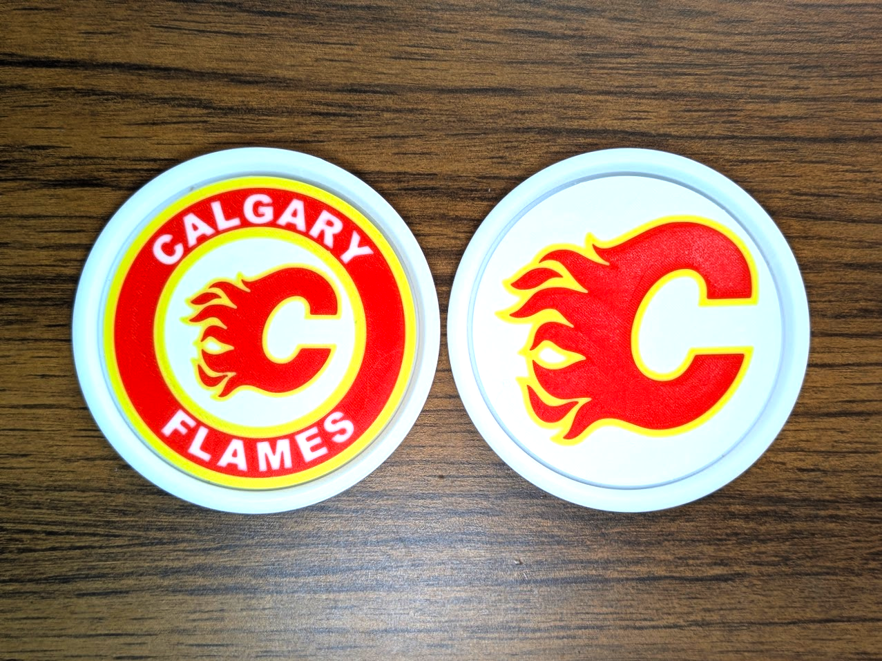 Miniatura 5 do modelo 3D Stackable Coasters - All 32 NHL Teams