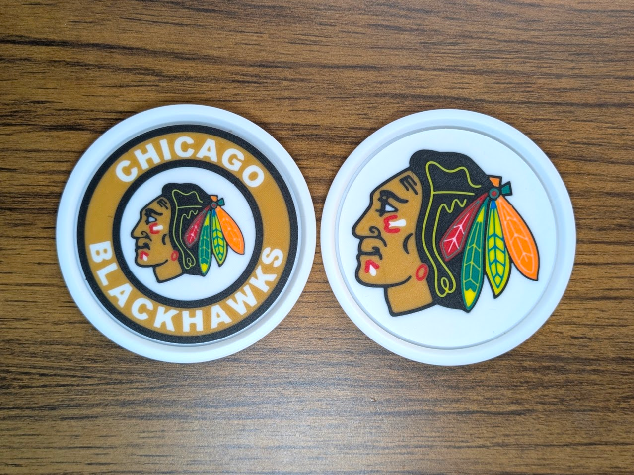 Miniatura 7 do modelo 3D Stackable Coasters - All 32 NHL Teams
