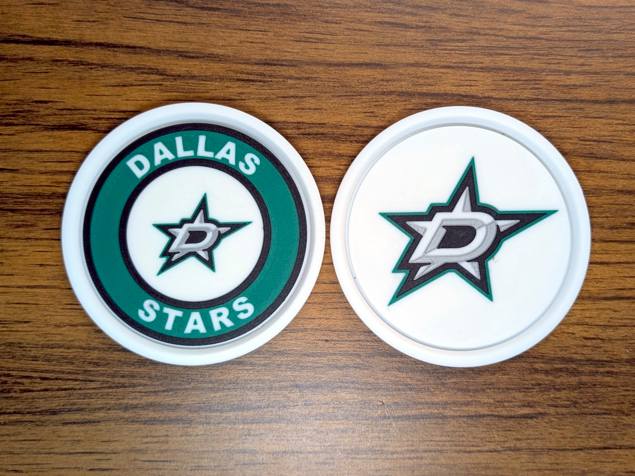 Miniatura 10 do modelo 3D Stackable Coasters - All 32 NHL Teams