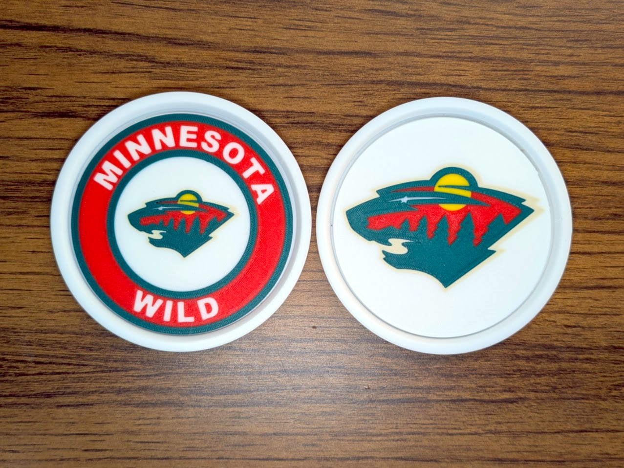 Miniatura 15 do modelo 3D Stackable Coasters - All 32 NHL Teams