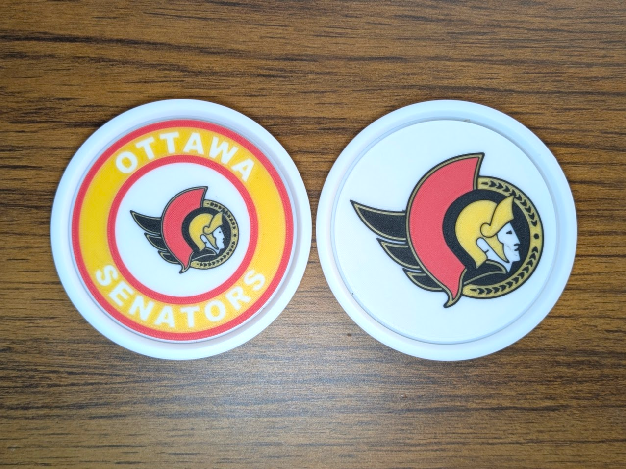 Miniatura 21 do modelo 3D Stackable Coasters - All 32 NHL Teams