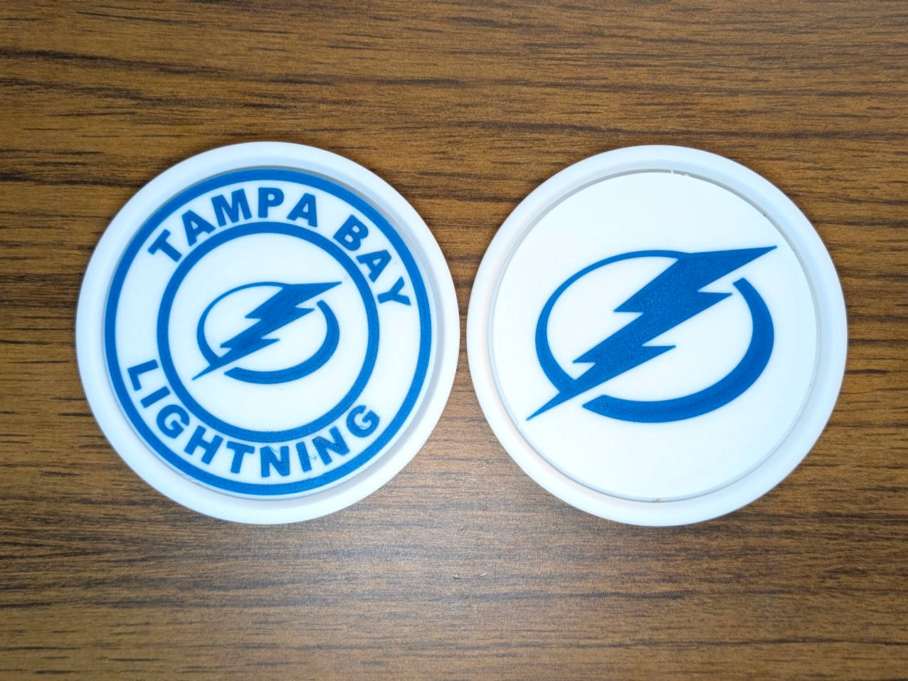 Miniatura 24 do modelo 3D Stackable Coasters - All 32 NHL Teams