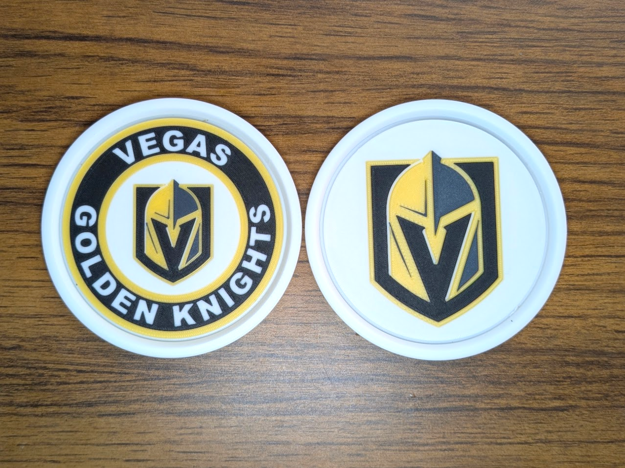 Miniatura 25 do modelo 3D Stackable Coasters - All 32 NHL Teams
