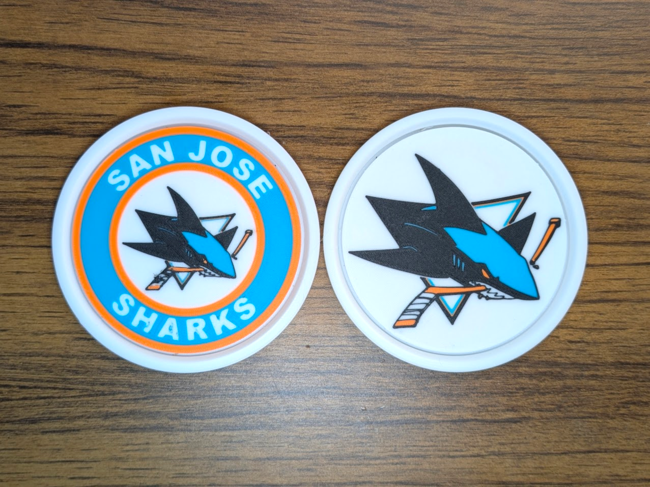 Miniatura 28 do modelo 3D Stackable Coasters - All 32 NHL Teams