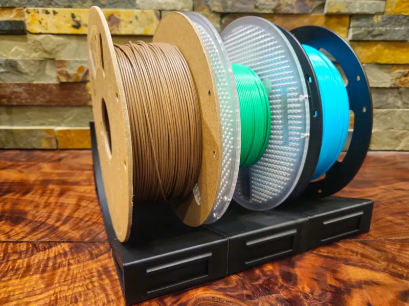 Modular Filament Shelf Organizer with Labels