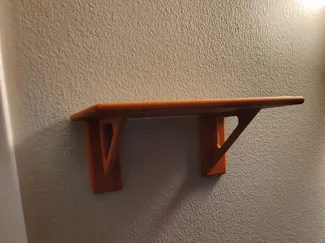 Command Strip Shelf