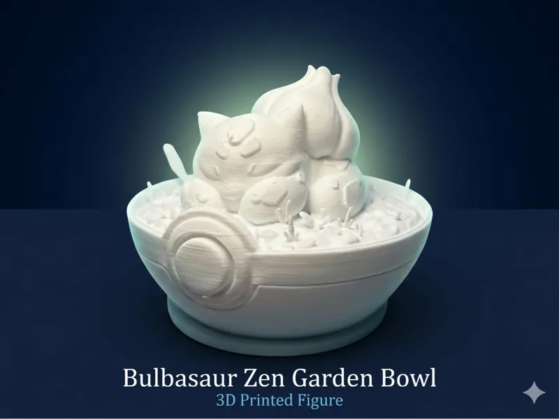 Bulbasaur Zen Garden Bowl