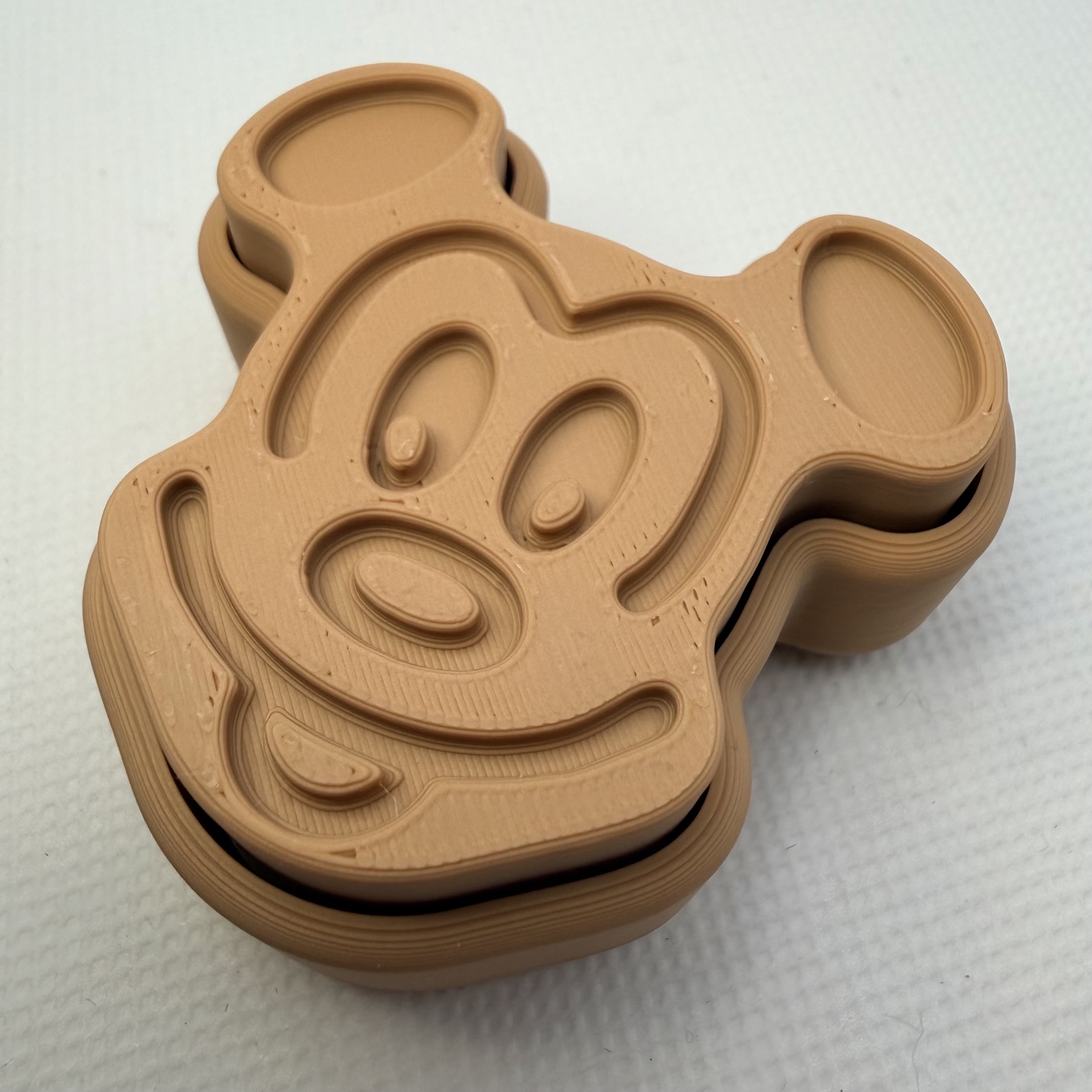 Miniatura 1 do modelo 3D Mickey Waffle Clicker Fidget for Pixie Dusting