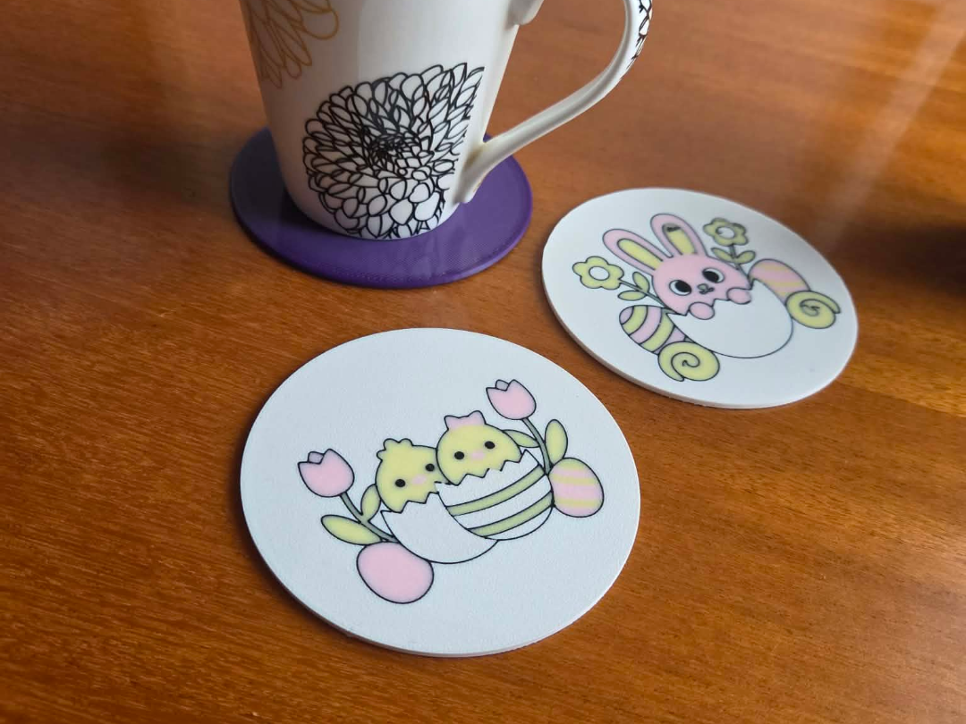 Easter coaster set