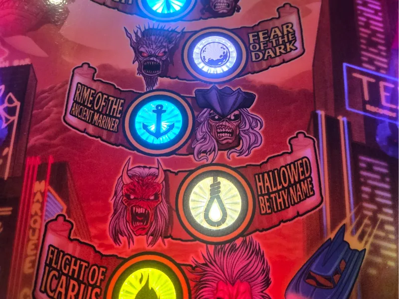Stern Pinball Iron Maiden - Color LED Bracket Mode
