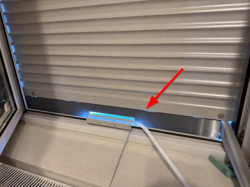 Midea Portasplit Window Adapter – Guide Rail Mount