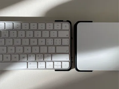 Apple Magic Keyboard + Magic Trackpad Riser Base Universal Compatible with 3rd and 4th Generation