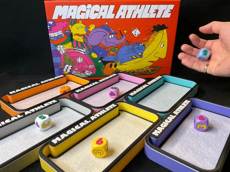 Magical Athlete Board Game - Dice Trays