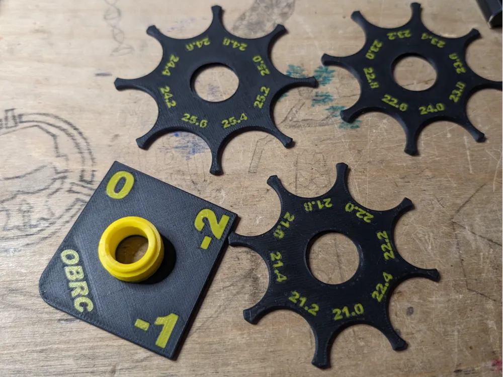 OBRC Reifengrößenwerkzeuge und Sturzlehre – Kostenloses 3D-Druckmodell ...