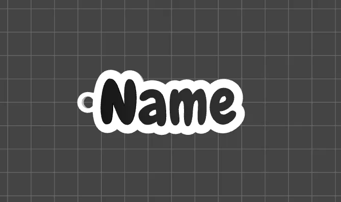 Custom Name Keychain Generator view 2