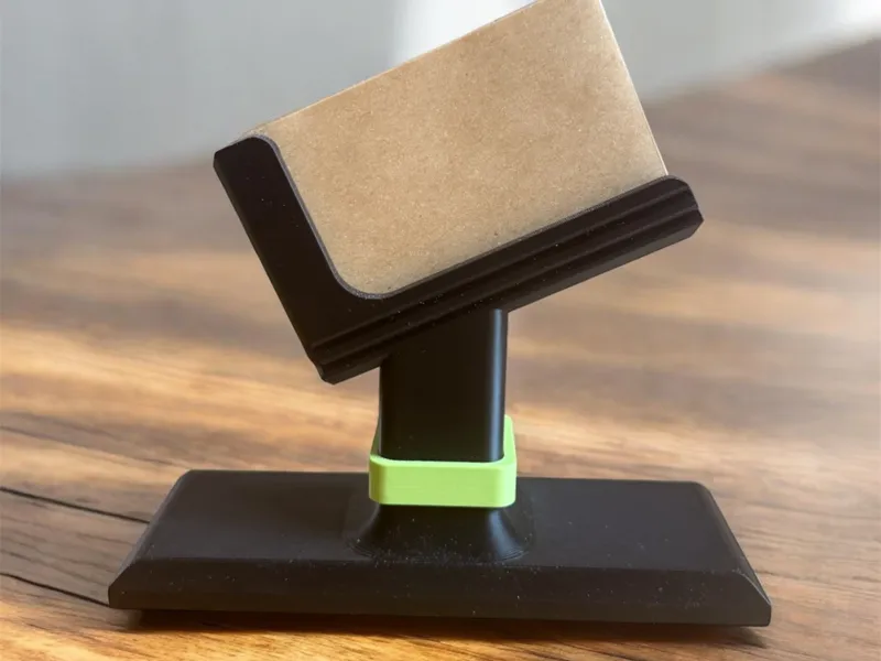business card holder ( desk setup)