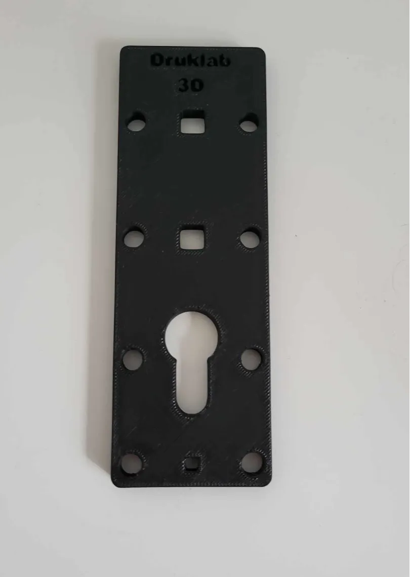 Gabarit de pose de poignées de porte 72/92mm