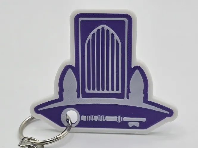 The Old Town Hall B&B NFC Keychain