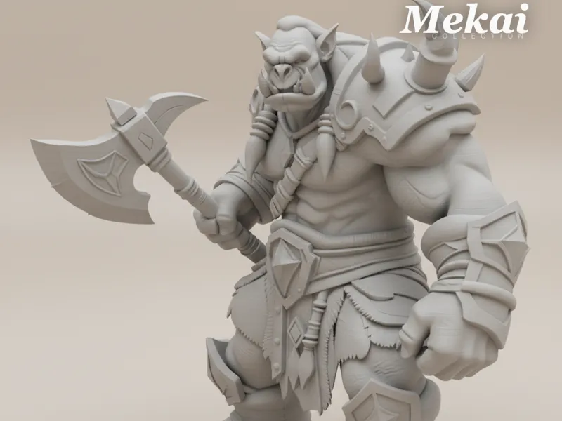 Collezione D&D – Warrrior Orc | Miniatura Fantasy