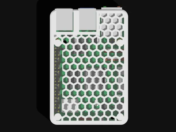 Boîtier à clipser pour Raspberry Pi 5 (découpe GPIO)