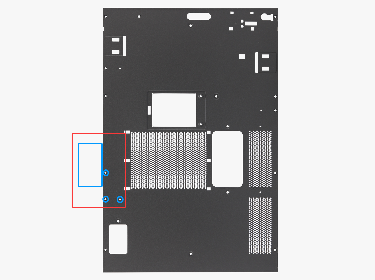 Miniatura 3 do modelo 3D 竖向变轨器支架丨垂向耗材变轨器支架