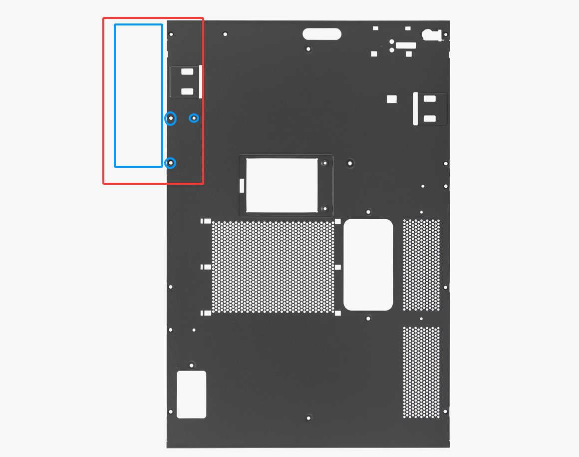 Miniatura 2 do modelo 3D 竖向变轨器支架丨垂向耗材变轨器支架