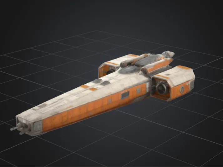 STAR WARS inspired spaceship