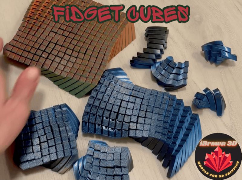 Fidget cube with a twist