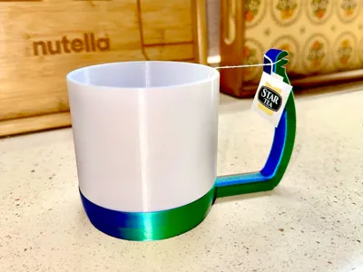 TeaTidy "the simple to use and print cup"