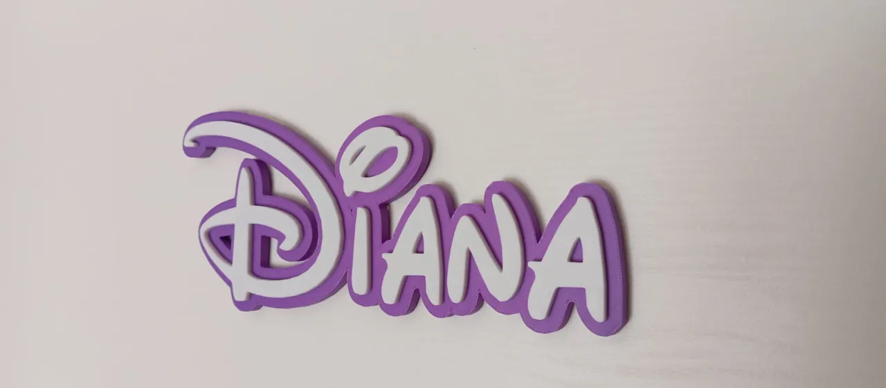 Disney Font Customizable Tag view 2