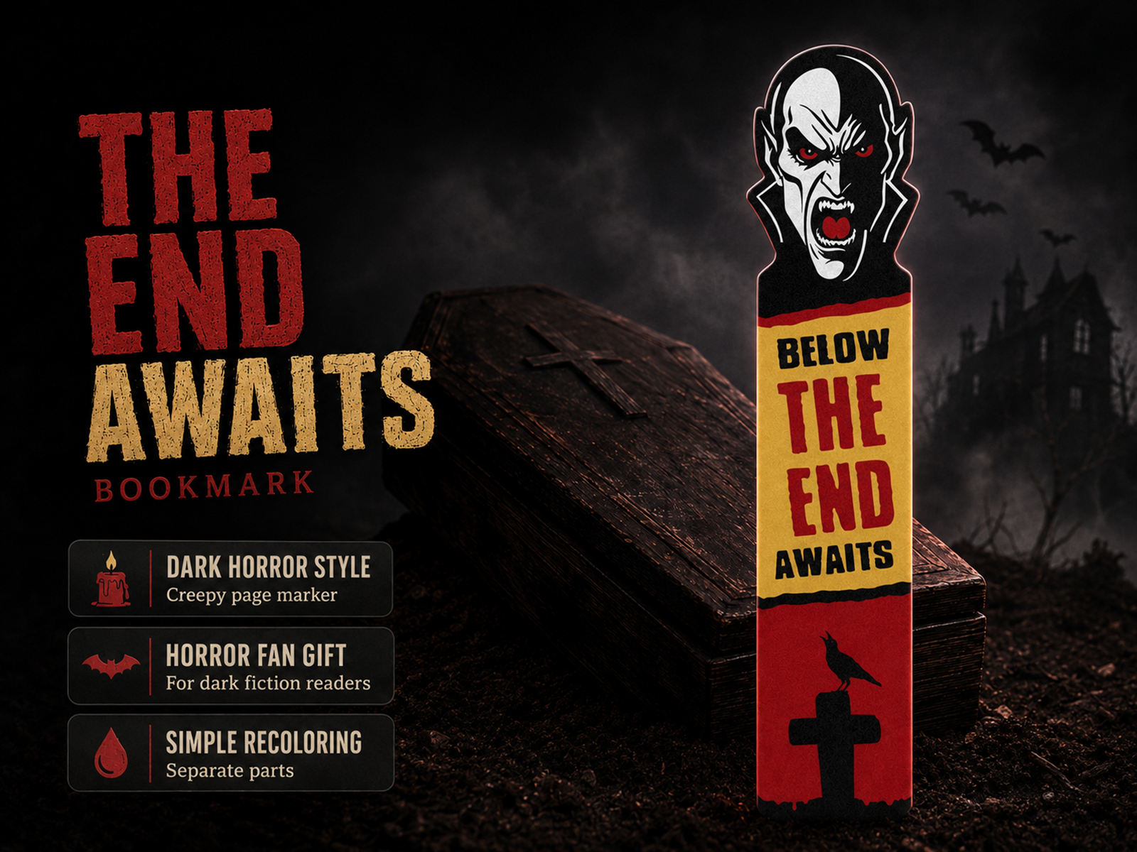 The End Awaits Bookmark