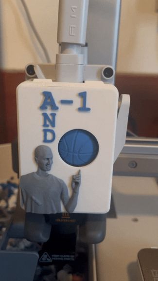 Basketball Spinning Hotend Face Cover