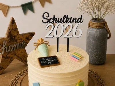 School Child 2026 "Cake Topper" " Cake Topper"