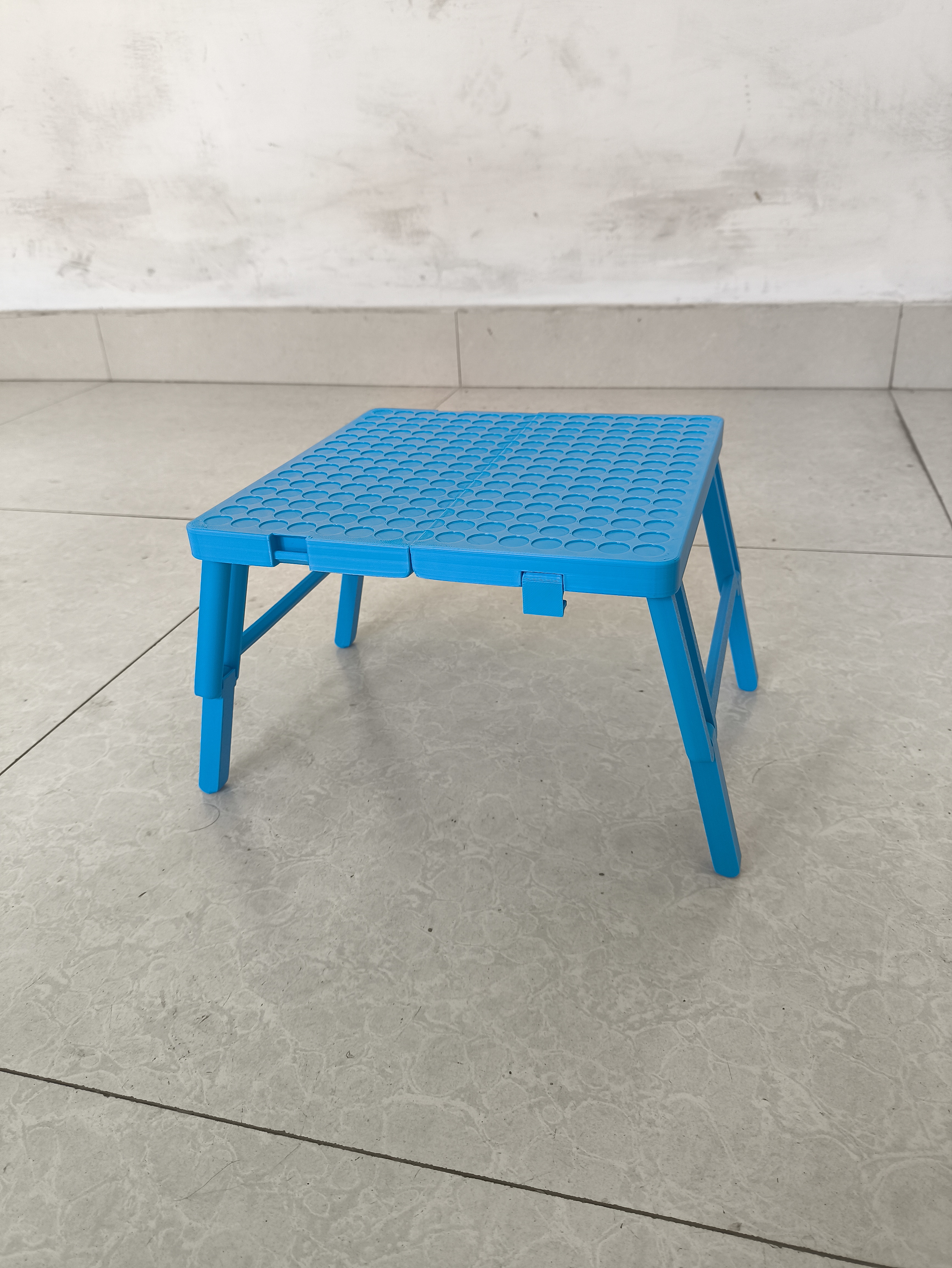 Miniatura 6 do modelo 3D 折叠小桌 多功能 (一体打印，不用拼装)