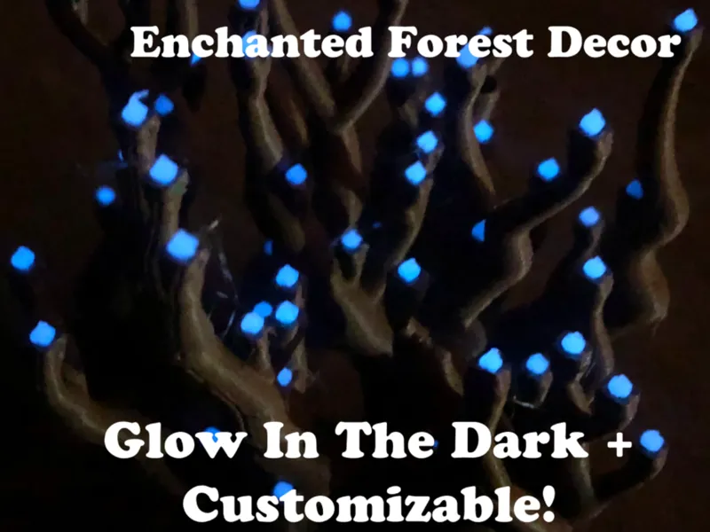 CUSTOMIZABLE Enchanted Forest - Tree Support Art