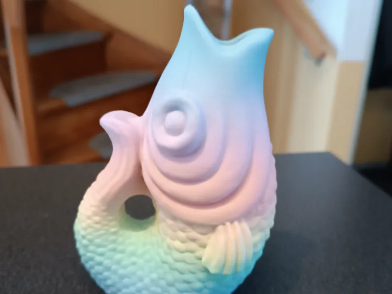 Fisch-Vase „Ocean Twist“ 
