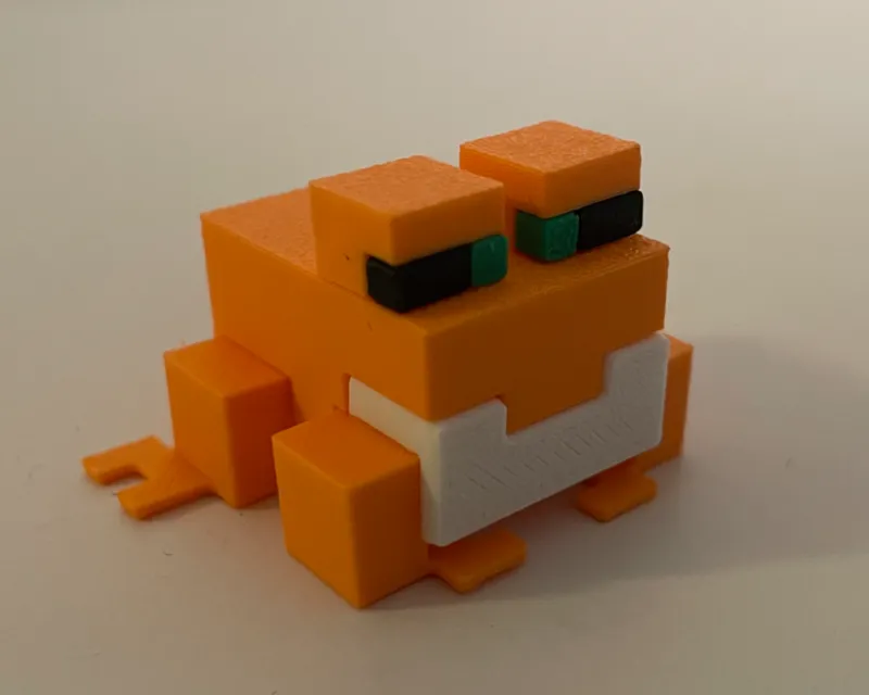 Minecraft Temperate Frog Without AMS